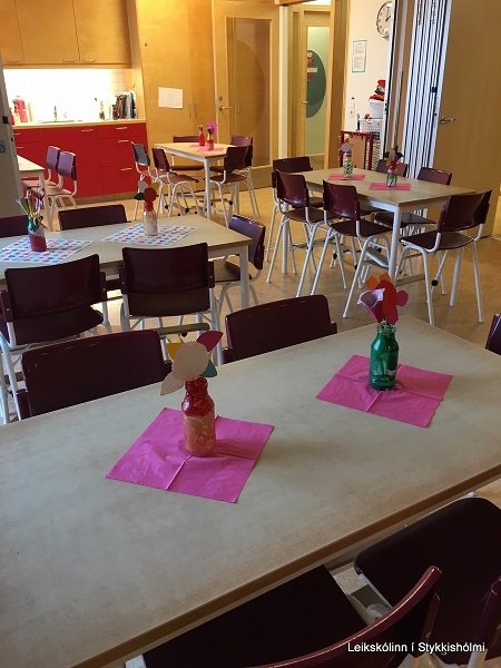 Konudagskaffi í leikskólanum