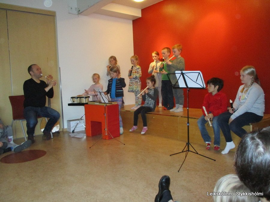 Blokkflaututónleikar og hljóðfærakynning