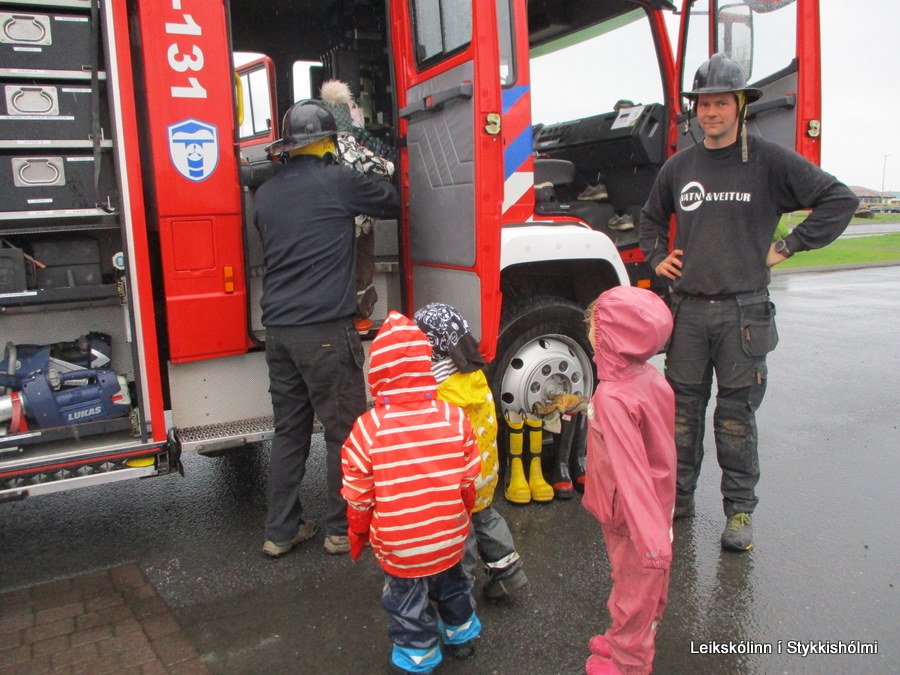 Slökkviliðið sló í gegn