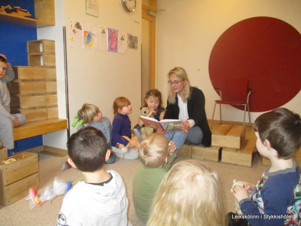 Upplestur í leikskólanum