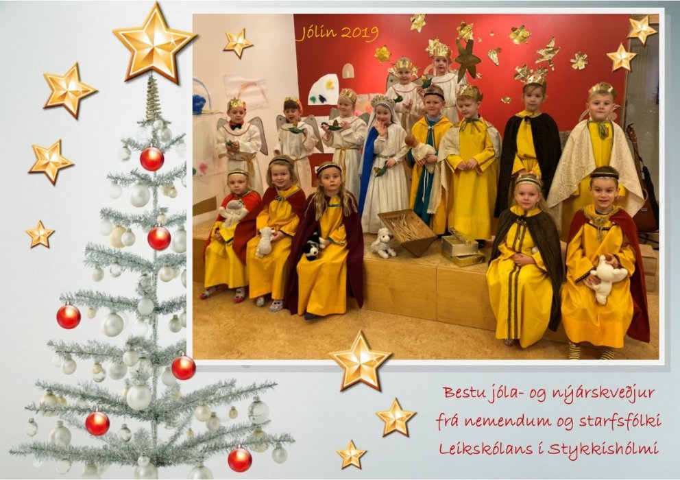 Jólakveðja Leikskólans í Stykkishólmi