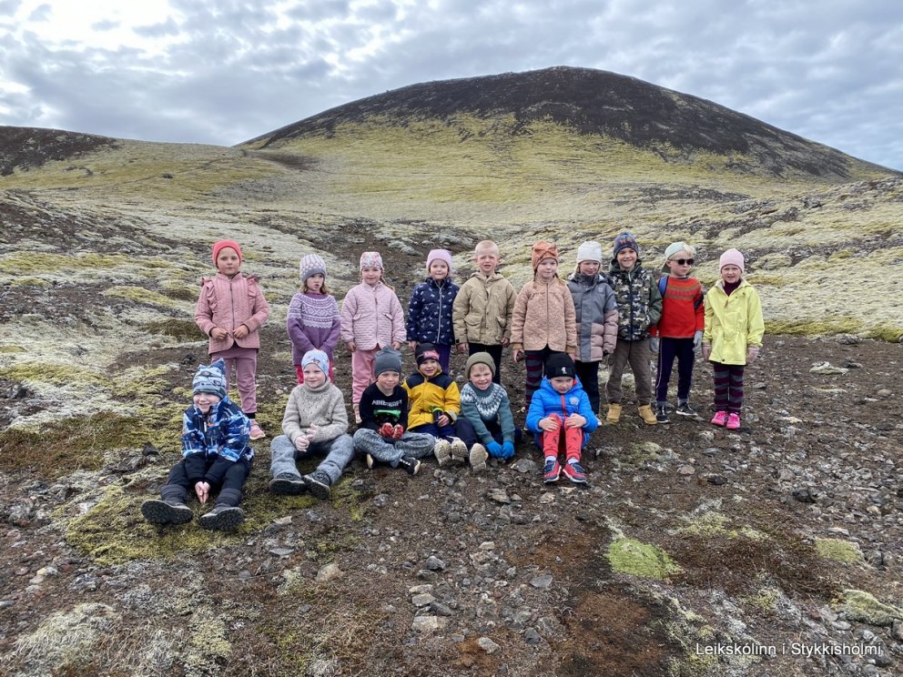 Annir hjá elstu nemendum leikskólans