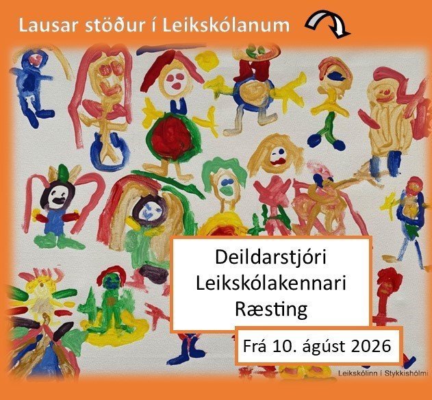 Lausar stöður í Leikskólanum í Stykkishólmi