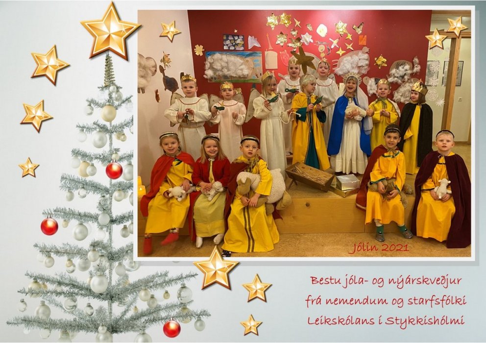 Jólakveðja frá Leikskólanum
