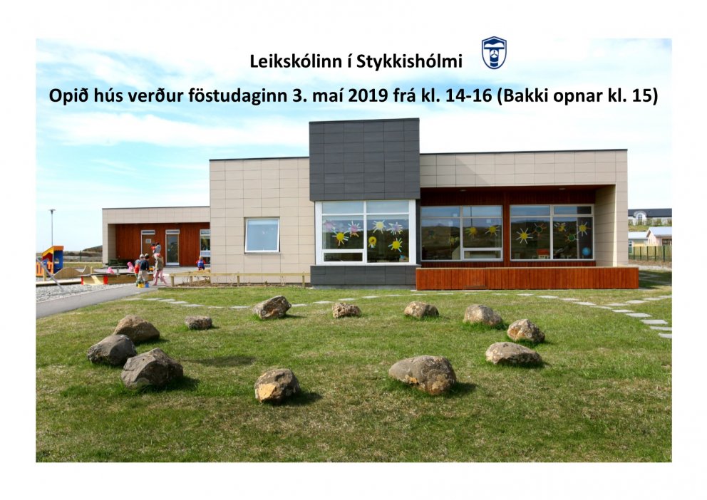 Opið hús í leikskólanum 3. maí