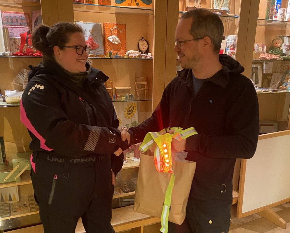 Gjöf frá foreldrafélaginu