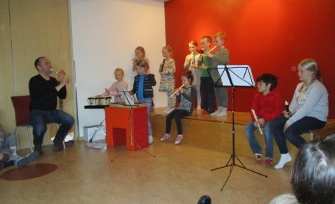 Blokkflaututónleikar og hljóðfærakynning