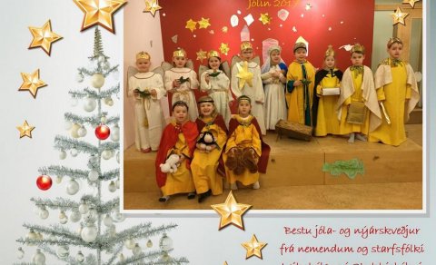 Jólakveðja frá Leikskólanum í Stykkishólmi