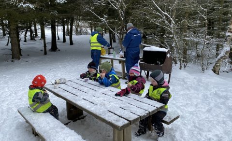 Í útikennslu á óvissutímum