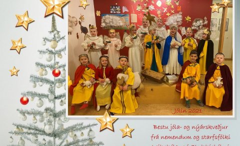 Jólakveðja frá Leikskólanum