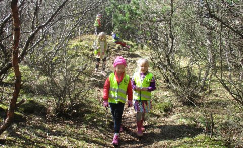 Svipmyndir úr útikennslu