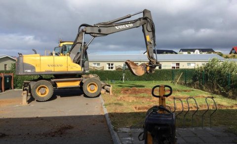 Framkvæmdir við Bakka hafnar