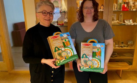 Gjöf til leikskólans