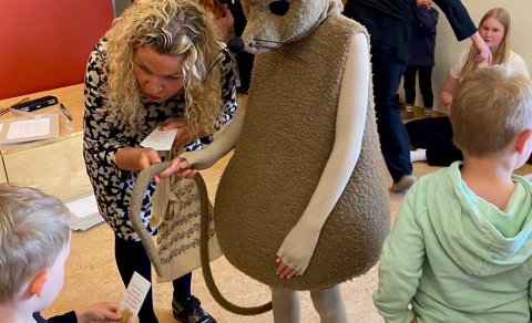 Maxímús í leikskólanum